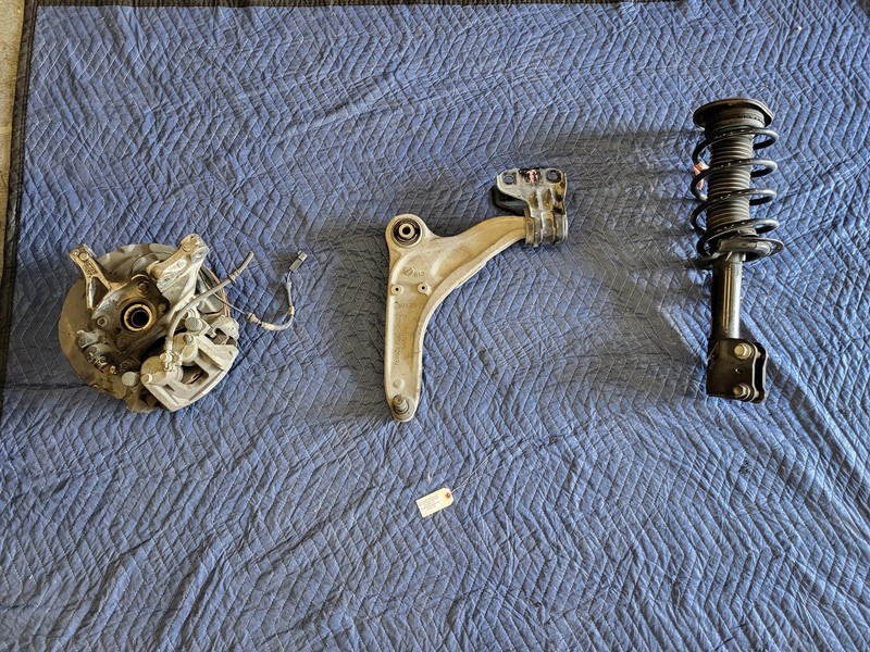 2019-2024 Ford Edge Left Driver Front Suspension Knee 2.0L 35k OEM F2GC-3K171-A