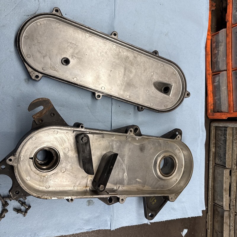 1972 Ski-doo TNT 340 Vintage Snowmobile chain case