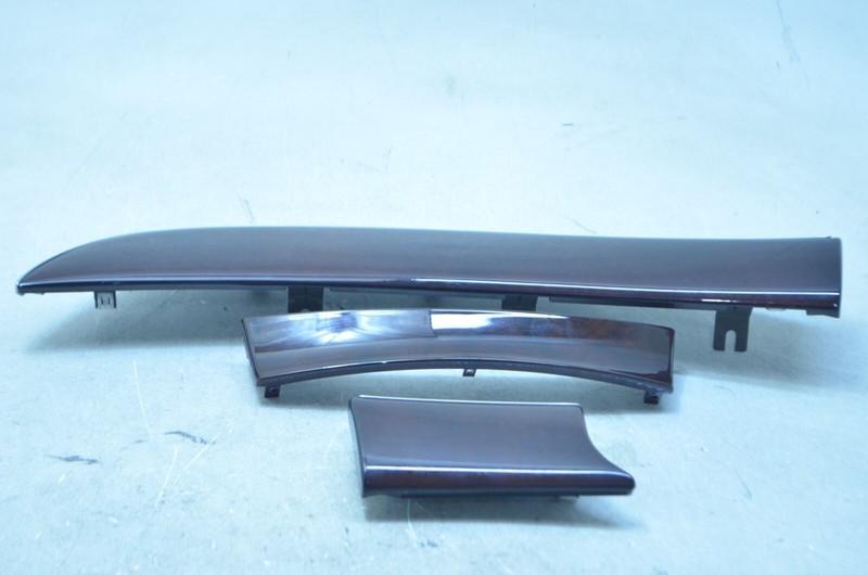 11-13 INFINITI M37 CENTER DASH TRIM SET OF 3 ITEMS OEM