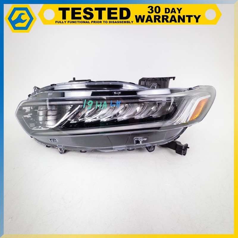 18-20 HONDA ACCORD FRONT LEFT DRIVER SIDE HEADLIGHT LAMP LIGHT LED OEM