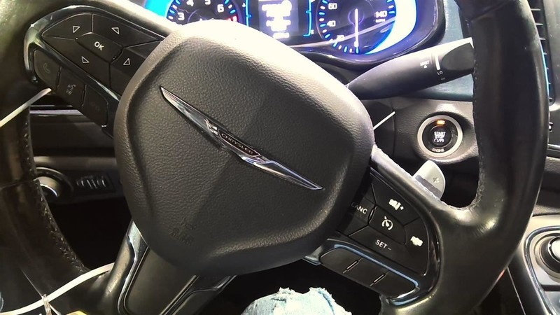 2015-2017 Chrysler 200 Driver Steering Wheel Air Bag Sedan