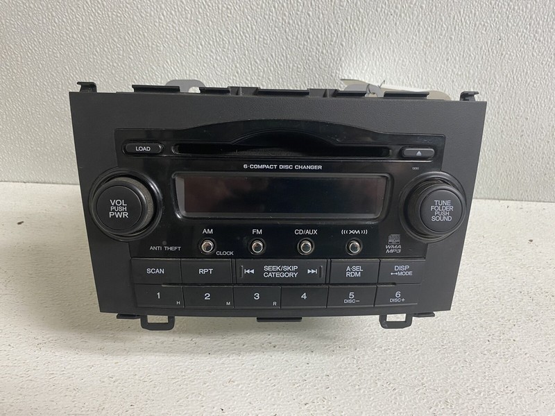 2007-2009 Honda CR-V CRV Radio Stereo 6 Disc CD Changer AMFM Tuner Receiver