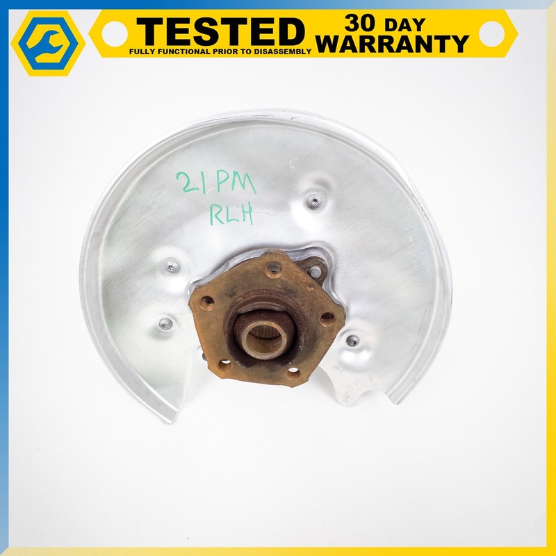 15-24 PORSCHE MACAN REAR LEFT DRIVER SIDE STEERING SPINDLE KNUCKLE HUB OEM