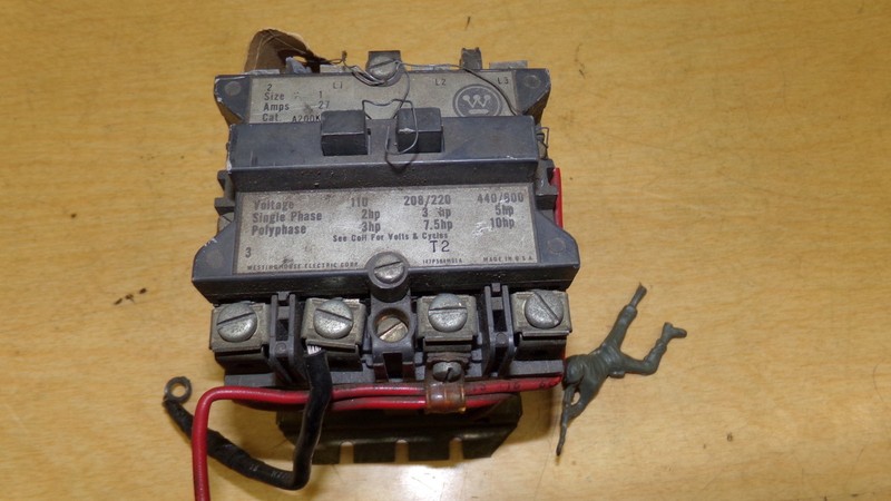 Westinghouse A200K1CAC Contactor Style 276A139G01 110V *FREE SHIPPING*