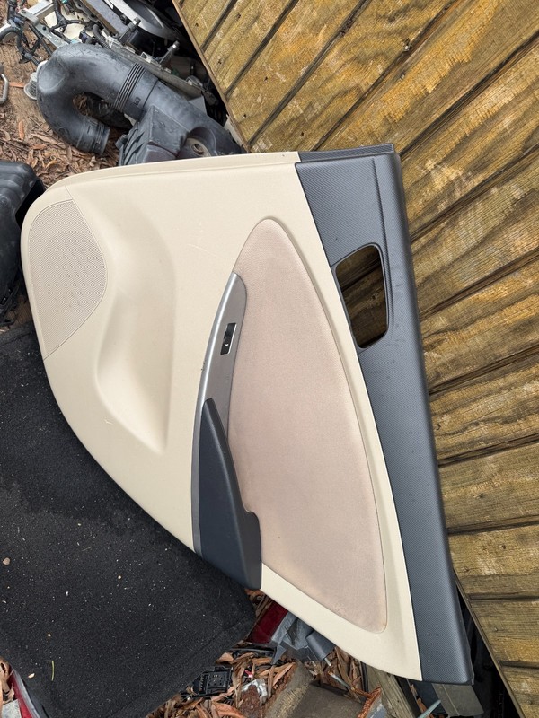 2012-2017 HYUNDAI ACCENT OEM TAN BEIGE RH PASSENGER SIDE REAR DOOR PANEL CARD