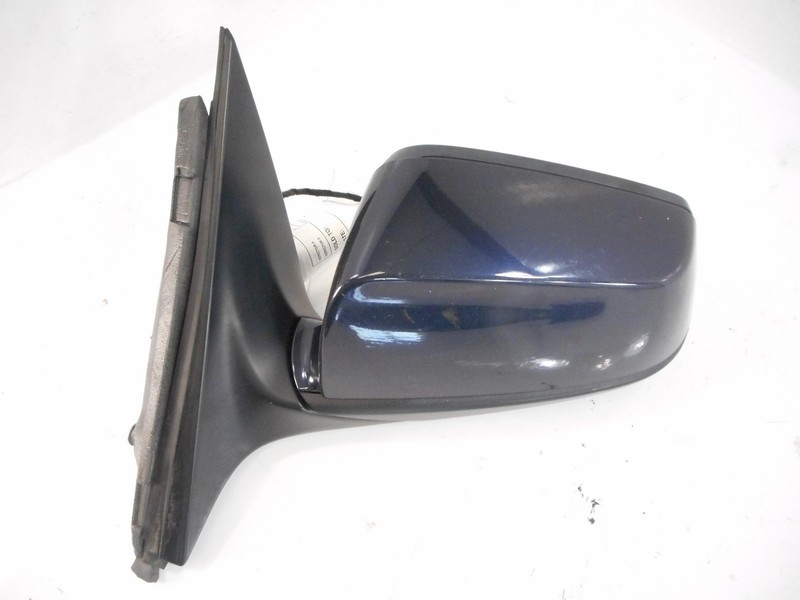2010 10 BMW 528i 535i 550i Door Mirror Left Driver 3 Wire Blue OEM Fold