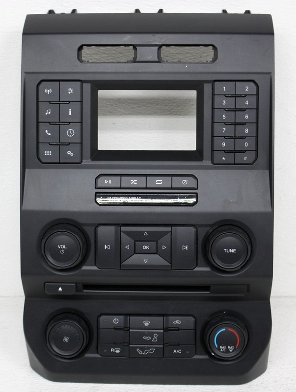 OEM Radio Audio HVAC controls For Ford F150 pickup JL3T-18E243-BMC