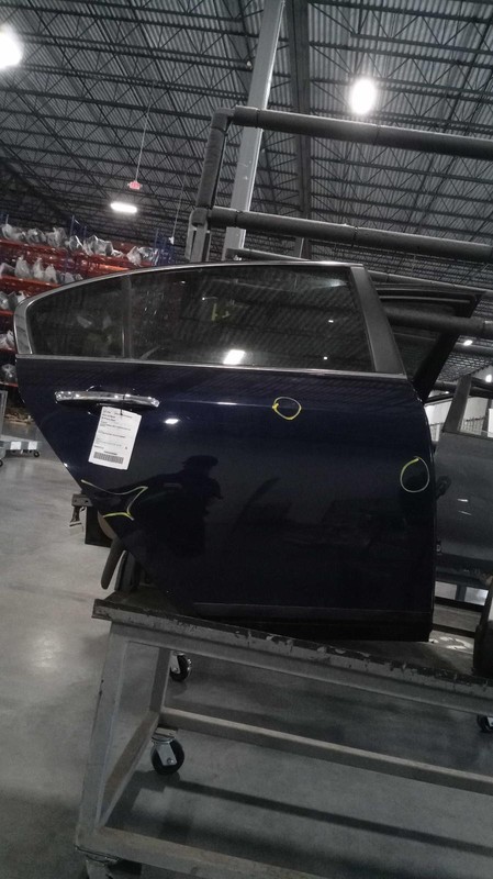 2010 Hyundai Genesis Coupe Front Right Door Blue Used 459689 170K Miles