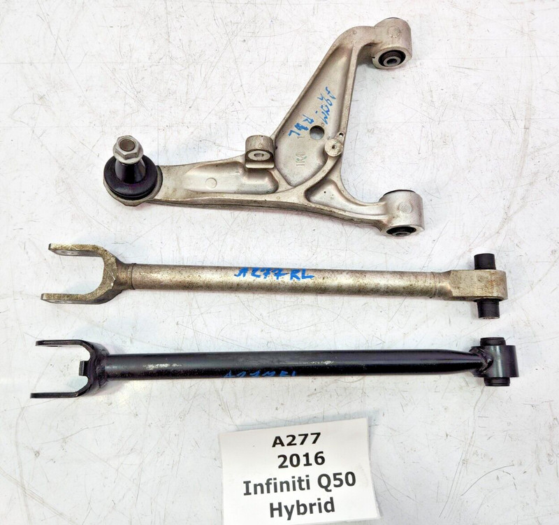 ✅ 2014-2020 OEM Infiniti Q50 Q60 Hybrid Rear Left Driver Side Control Arm SET