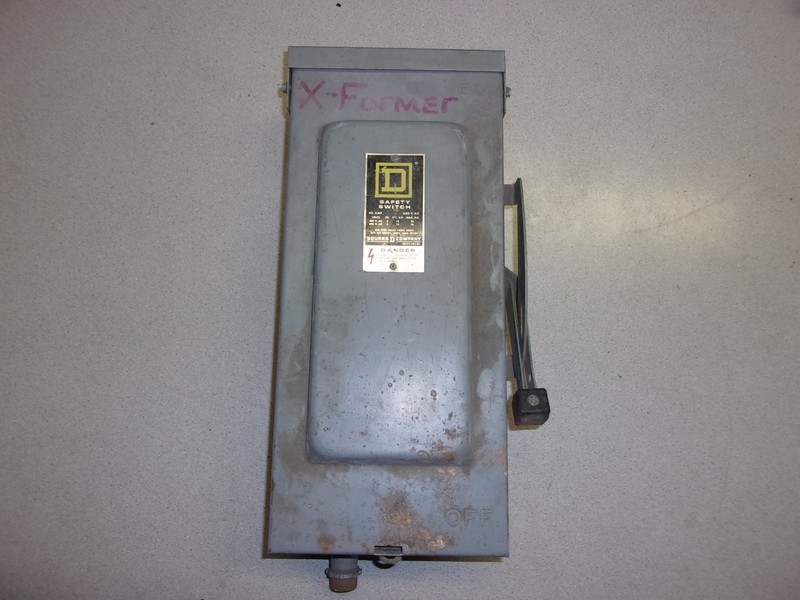 Square D Transformer Series E1 H362-RD H0274-301-01 *FREE SHIPPING*