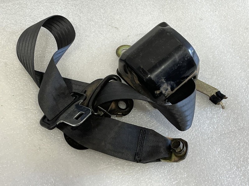 1990 1991 LEXUS ES250 RIGHT PASSENGER SIDE REAR SEAT BELT DARK GRAY BLACK