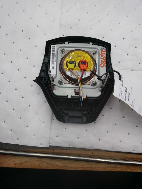 2009 MAZDA 3 Steering Wheel Air Bag BLACK OEM BN8P57K00 150K Miles