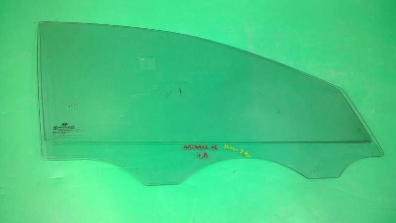 07 08 09 10 ELANTRA PASSENGER RIGHT FRONT WINDOW DOOR GLASS OEM 3140-39