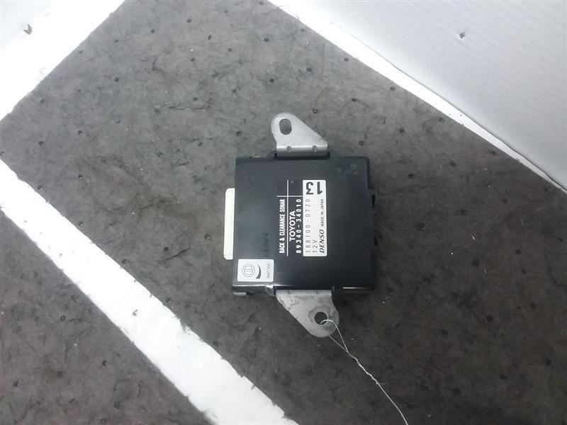 Driver Park Assist Module Right Hand Dash Fits 08-14 SEQUOIA 89340-34010
