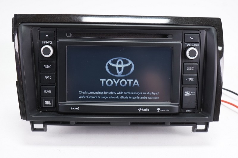TOYOTA SEQUOIA TUNDRA Radio Navigation NAV Unit AM-FM CD GPS OEM 2014 - 2016