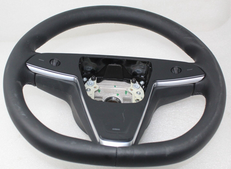 Genuine Tesla 2021-2024 Model X S Plaid Style Steering Wheel 1965073-00-C OEM