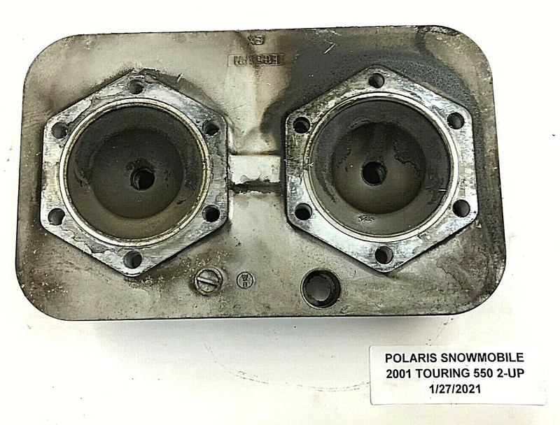 POLARIS SNOWMOBILE SUPERSPORT 550 F/C ENGINE HEAD 3085703 PERFECT DOMES!