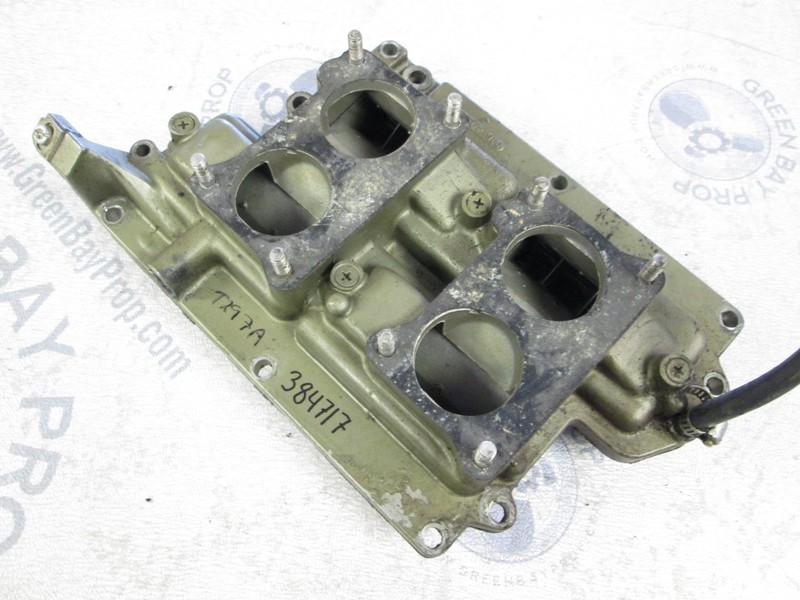 0384717 Evinrude Johnson 85-125 Hp Outboard Intake Manifold & Reed Plates
