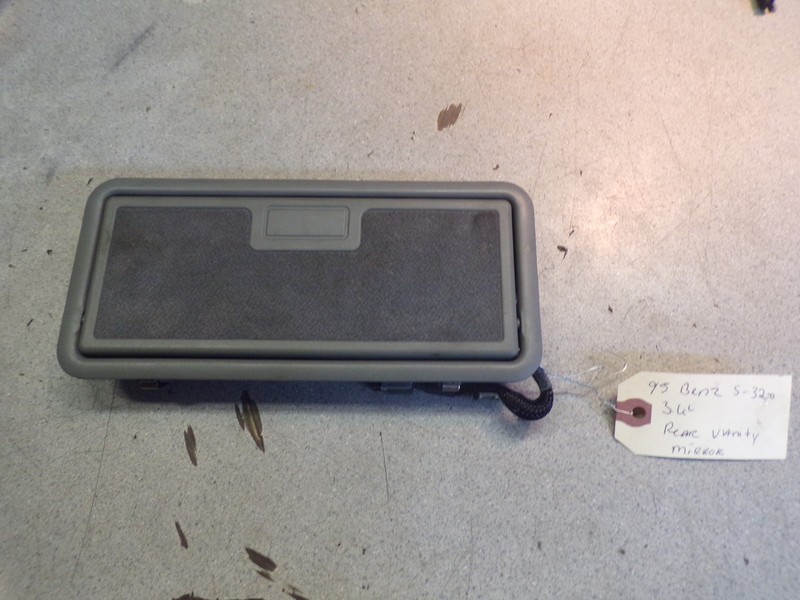 1995 Mercedes Benz S-320 Rear Vanity Mirror 0125458428 *FREE SHIPPING*