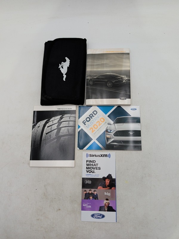 2020 Ford Mustang Owner's Manual GT- Complete Factory Set