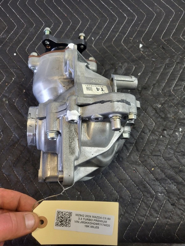 2024-2025 Mazda CX-90 Front Differential Carrier 3.3L AWD 15k Miles OEM