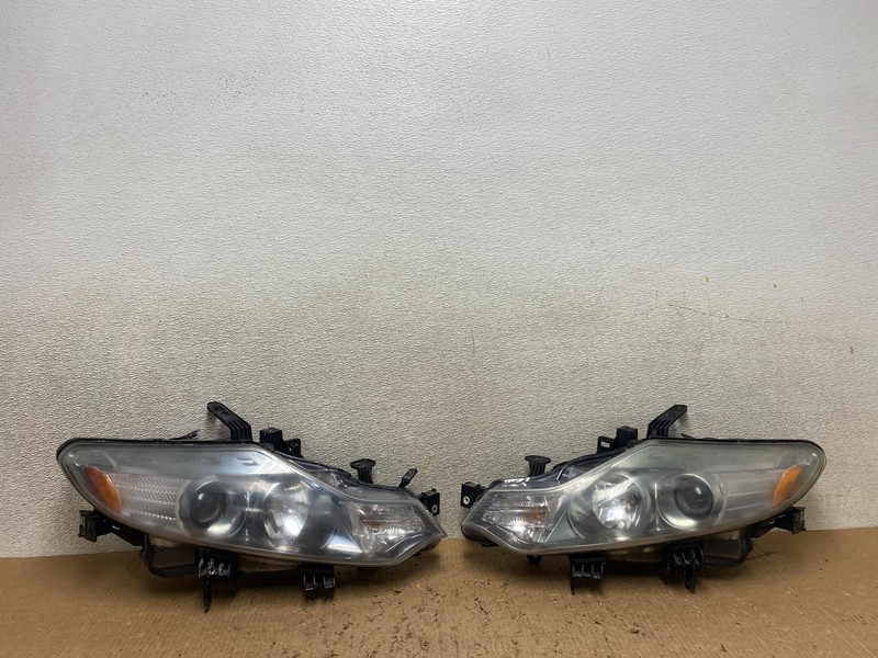 Halogen 2011 2012 2013 2014 Nissan Murano Headlights Left+Right Side W8294 DW