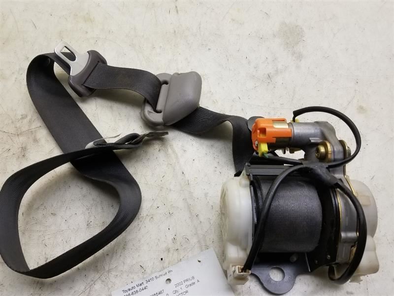01-03 TOYOTA PRIUS DRIVER SIDE FRONT SEAT BELT ASSEMBLY