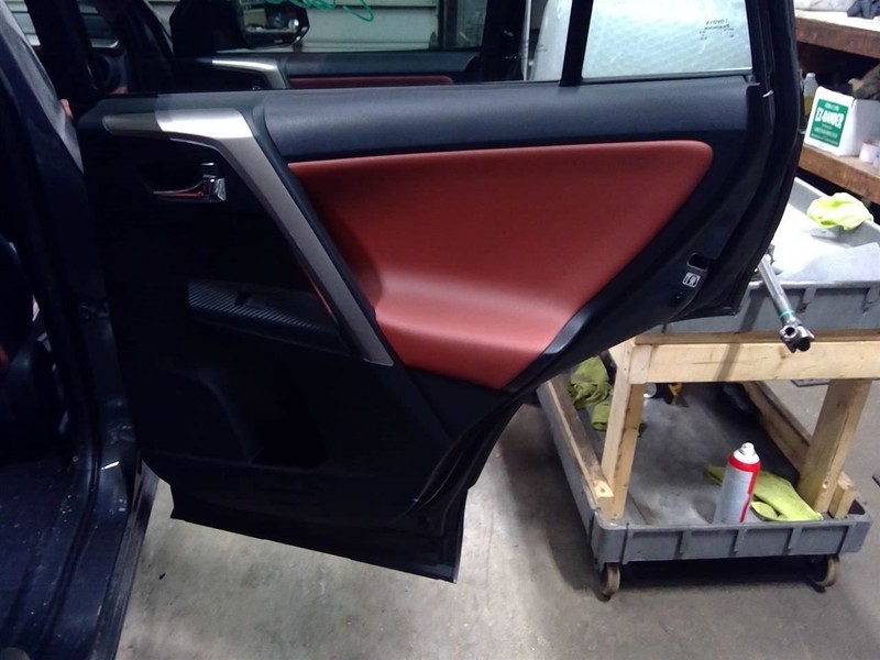 RAV 4 2015 Passenger Right Rear Door Trim Panel Rear 1765950