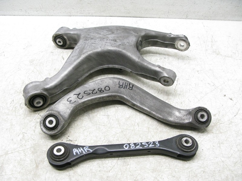 11-18 AUDI D4 A8 A8L QUATTRO REAR RIGHT SUSPENSION CONTROL ARM SET OEM 082523