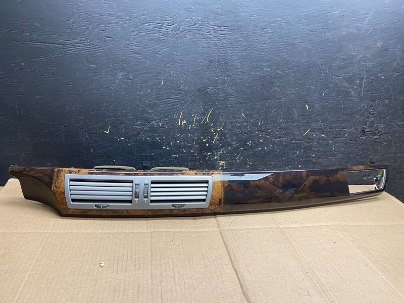2006-2008 BMW 750i 750Li E65 Front Center Dash Air Vent Panel Trim OEM AA4545 DG