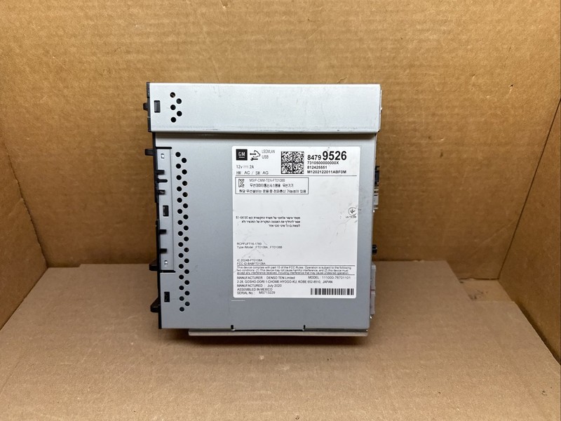 2018-2022 Equinox Terrain Radio Receiver OEM 84799526