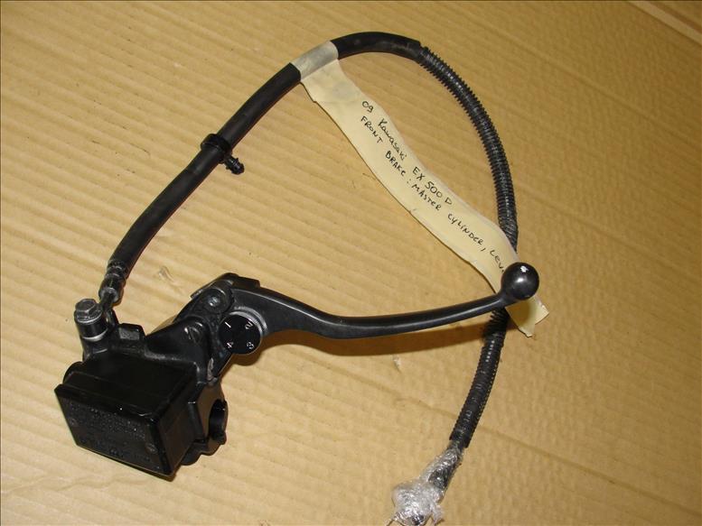 2009 KAWASAKI NINJA EX 500 D FRONT BRAKE MASTER CYLINDER LEVER EX500D EX500 09