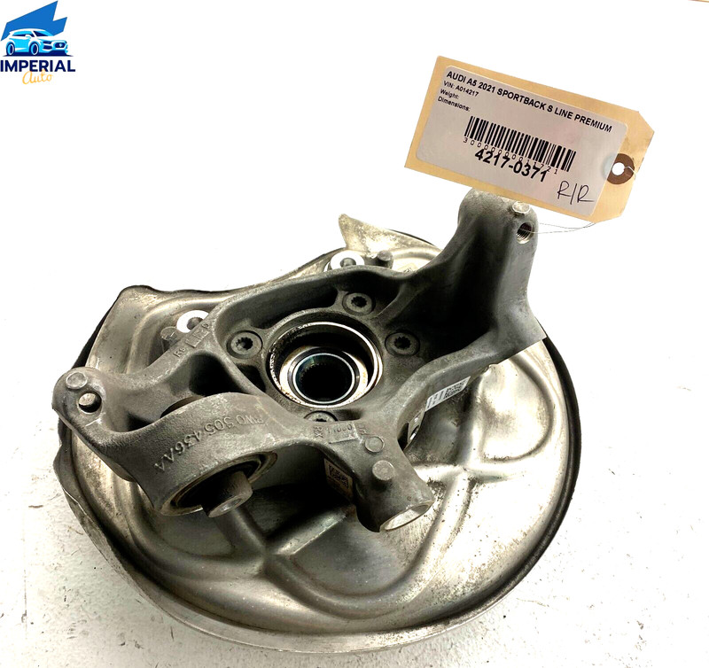 AUDI A5 SPORTBACK QUATTRO Rear Passenger Side Spindle Knuckle & Hub 2018-23 OEM