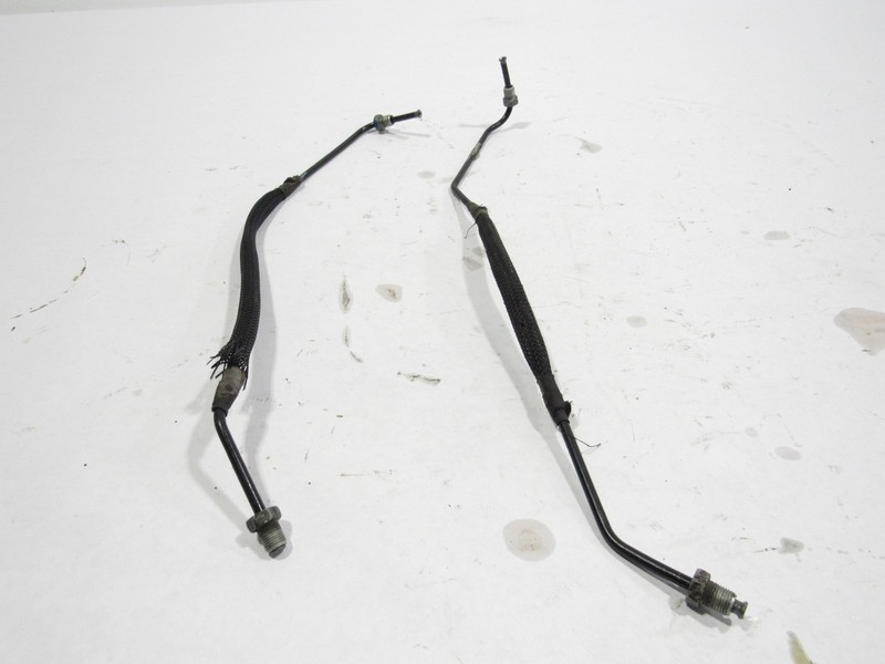 11 12 Fisker Karma 2012 2.0L Brake Pipe Hose Line Tube Set Pair |@2