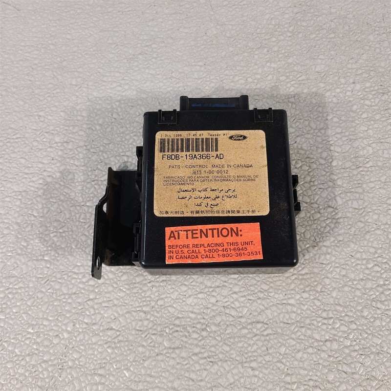 96-98 Mustang Anti Theft Control Pats Module F8DB-19A366-AD Oem Aa7430