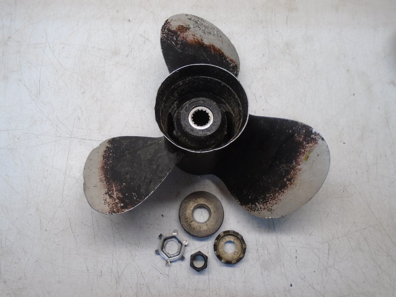 K3 ALUMINUM 15 1/4" X 21P MERCURY PROPELLER Prop 48-58424-21 w/ Hub Kit