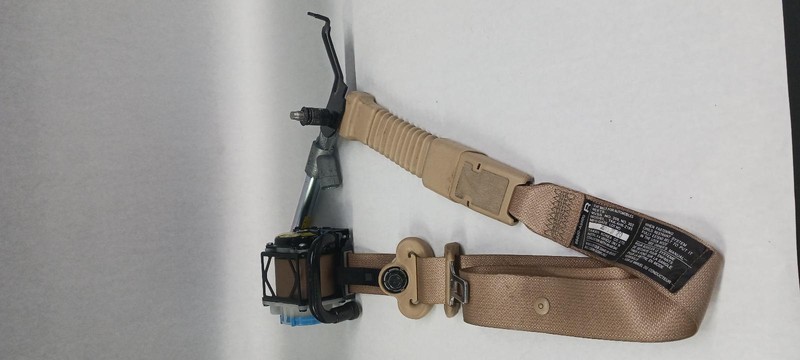 15-'17 KIA SEDONA Front Seat Belt passenger retractor tan OEM