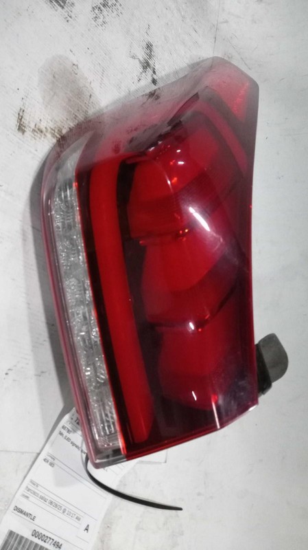 2016 Hyundai Genesis Left Tail Light Assembly Black OEM 417684 109K Miles