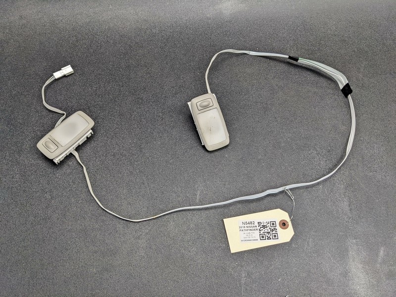 Rear Right & Left Reading Lamps 26460-3KA0A 2019 Nissan Pathfinder 2016 - 2018