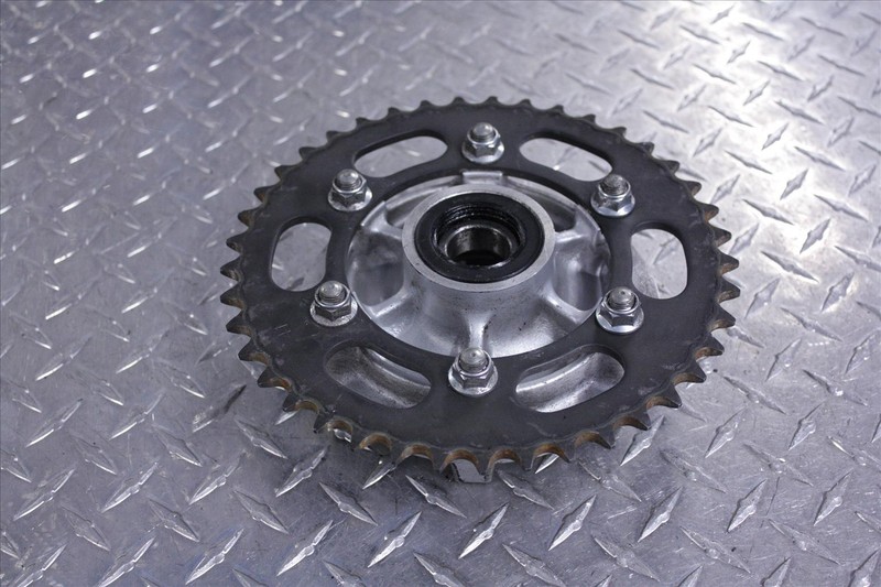 09 KAWASAKI EX 500 NINJA REAR DRIVE SPROCKET HUB OEM EX500