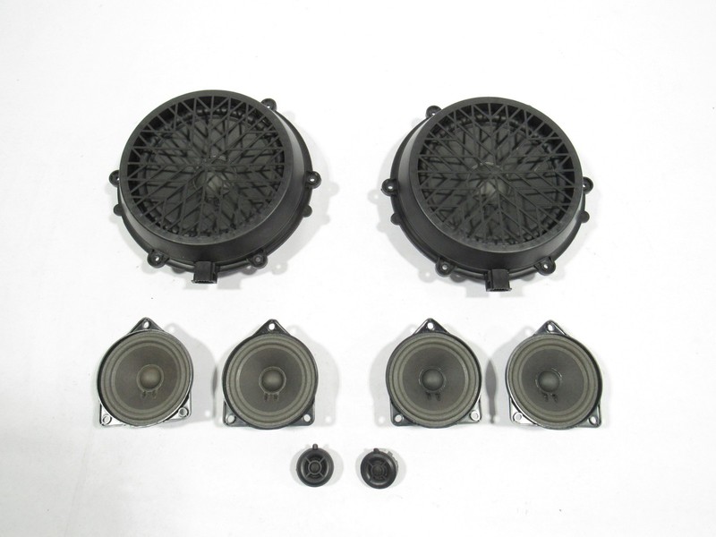 Porsche Cayman 718 2018 Loudspeaker Woofer Tweeter Speaker Set 8 PC 17-24 @2:M