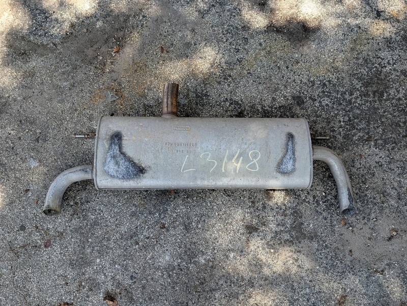 Exhaust Muffler 2021 Lincoln Nautilus K2GZ-5F250-P 2019 2020 2022 2023