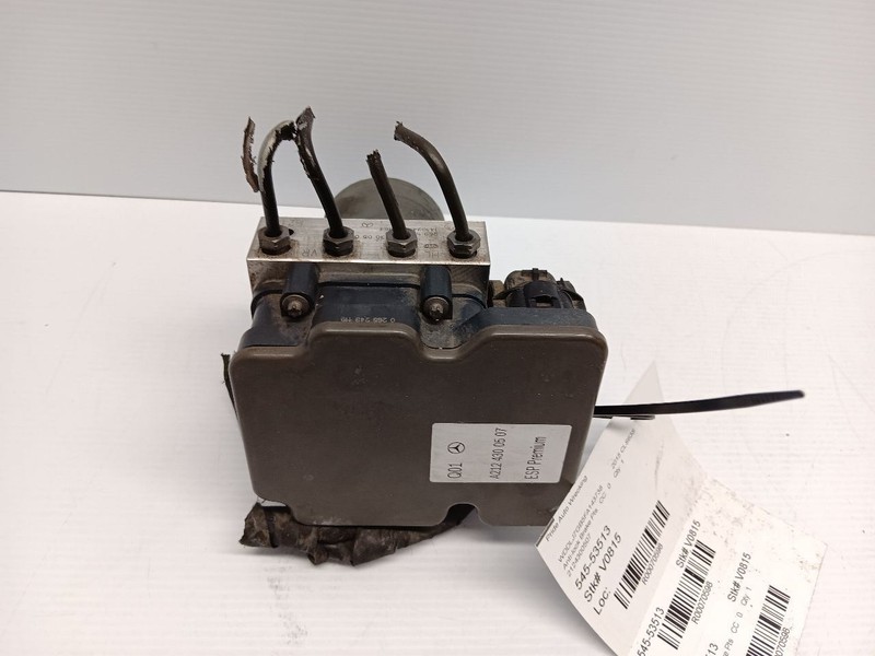 2015-2016 MERCEDES E63S 5.5L AWD ABS ANTI-LOCK BRAKE PUMP MODULE2124300507