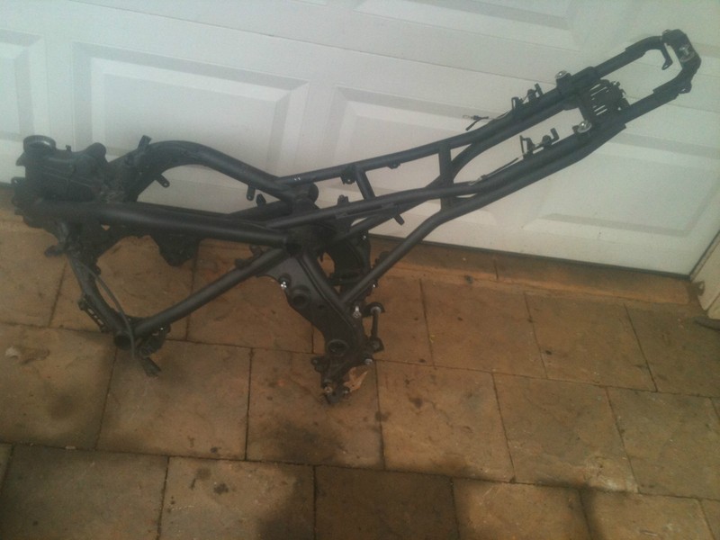 2008 Kawasaki Ninja 650R EX 650 MAIN FRAME CHASSIS BODY EX650 EX650A 08