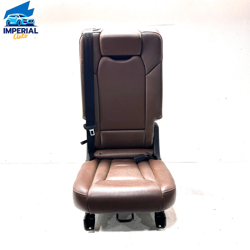 AUDI Q7 PREMIUM 2017-19 REAR 2ND ROW CENTER MIDDLE SEAT COMPLETE & HEADREST OEM