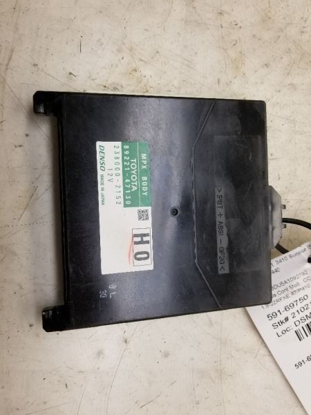 10 11 TOYOTA PRIUS MULTIPLEX NETWORK CONTROL ECM