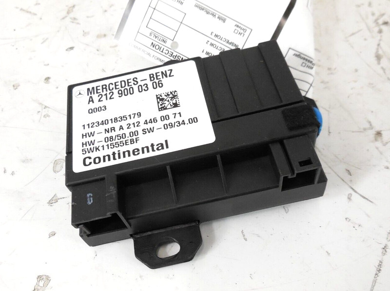 Mercedes-Benz GL450 Fuel Pump Control Module 2129000306 OEM 2012 12