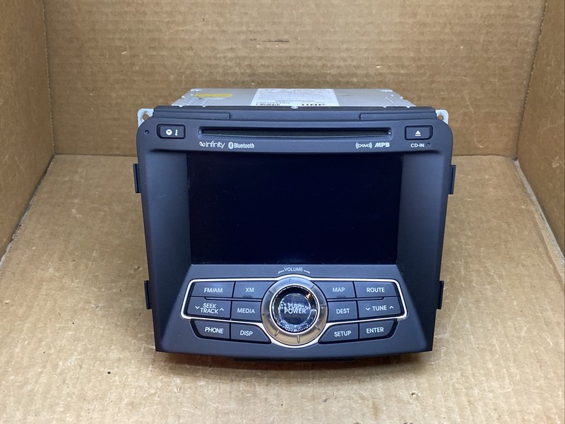 2011-2012 Hyundai Sonata Radio Cd OEM Gps Navigation Unit Screen 96560-3Q500