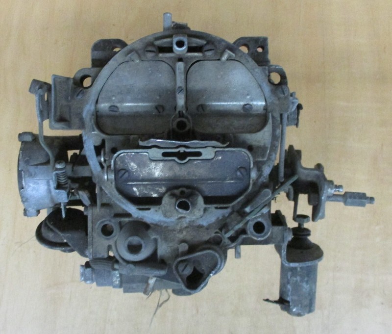 USED 4 BARREL ROCHESTER Q-JET CARBURETOR 17057504 0827 R4-M4MC 1975-77 CHEVY/GMC