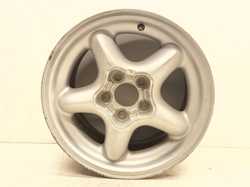 1994-1998 FORD MUSTANG 16X7.5 ALUMINUM ALLOY WHEEL RIM SILVER 5 SPOKE